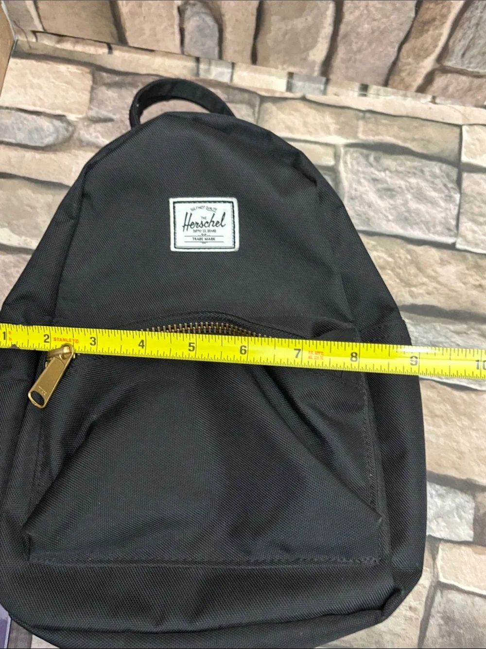 Herschel Black Mini Backpack